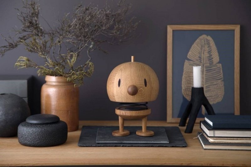 Hoptimist OAK Figurka Optymisty Bumble L - Dąb Naturalny