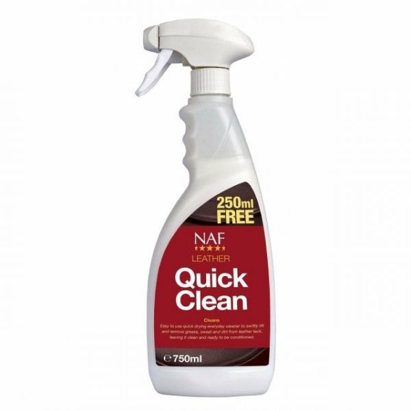 NAF Leather Quick Clean Spray - spray do pielęgnacji wyrobów skórzanych