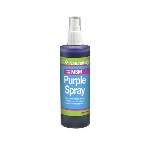 NAF NaturalintX Aloe Vera Purple Spray 240ml - preparat przyspieszający gojenie ran