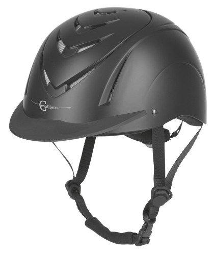 Kask jeździecki Nerron, czarny, Covalliero