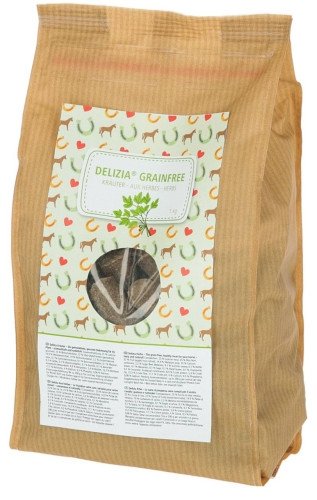 Smakołyki dla konia Delizia GrainFree, 1 kg, Kerbl 
