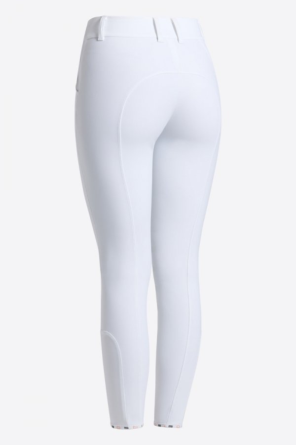 Bryczesy damskie RG by Cavalleria Toscana High Waist full grip  białe