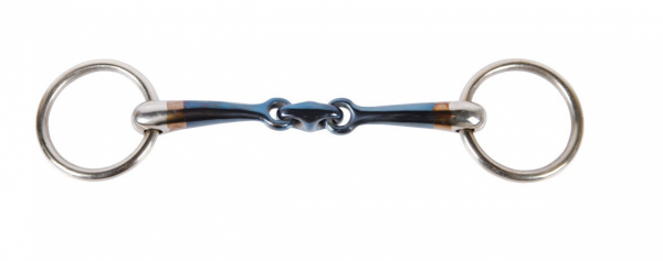 Wędzidło podwójnie łamane Harry's Horse Sweet Iron 14mm