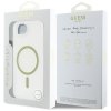 Guess IML Glitter Circle MagSafe - Etui do iPhone 16e (przezroczysty)