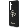 Guess Fixed Glitter Big 4G Metal Logo - Etui do Samsung Galaxy S25 (czarny)