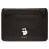 Karl Lagerfeld NFT Saffiano Monogram Ikonik Choupette Sleeve - Etui na notebook 14 (Czarny)