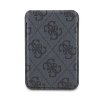 Guess Wallet Cardslot Stand MagSafe 4G Classic Logo - Portfel magnetyczny z funkcją standu (czarny)