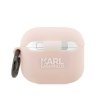 Karl Lagerfeld Silicone NFT Choupette Head 3D - Etui AirPods 3 (różowy)