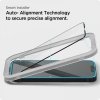 Spigen Alm Glass FC 2-Pack - Szkło hartowane do iPhone 16e / iPhone 14 / iPhone 13 / iPhone 13 Pro 2 szt (Czarna ramka)