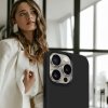 Crong Color Cover LUX Magnetic - Etui iPhone 15 Pro MagSafe (czarny)
