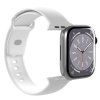 PURO ICON - Elastyczny pasek do Apple Watch 44/45/46/49 mm (S/M & M/L) (White)