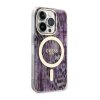 Guess Leopard MagSafe - Etui iPhone 14 Pro Max (Różowy)