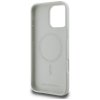 Karl Lagerfeld Silicone Double Heads And Circle MagSafe - Etui do iPhone 16 Pro (beżowy)