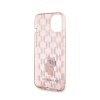 Karl Lagerfeld Monogram Choupette - Etui iPhone 15 (różowy)