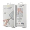 Guess Universal Big Hand Strap Acrylic 4G Charm - Uniwersalny pasek do telefonu (Różowy)