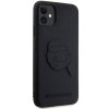Karl Lagerfeld Rubber Karl Head 3D - Etui iPhone 11 (Czarny)