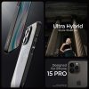 Spigen Ultra Hybrid - Etui do iPhone 15 Pro (Frost Black)