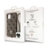 Guess Crossbody 4G Metal Logo - Etui iPhone 11 (brązowy)