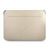 Guess Saffiano Script Computer Sleeve - Etui na notebooka 13 (złoty)