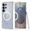 Spigen Ultra Hybrid Mag MagSafe - Etui do Samsung Galaxy S25 Ultra (Clear / White)