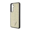 Guess Rhinestone Triangle - Etui Samsung Galaxy S24+ (złoty)