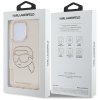 Karl Lagerfeld IML Rhinestones Karl Head - Etui do iPhone 16 Pro (różowy)