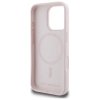 Karl Lagerfeld Silicone Double Heads Print MagSafe - Etui iPhone 16 Pro (różowy)