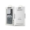 DKNY Liquid Glitter Big Logo - Etui iPhone 13 Pro (czarny)
