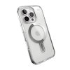 Speck Presidio Perfect-Clear ClickLock & MagSafe - Etui iPhone 16 Pro (Clear / Chrome Finish / Serene Silver)