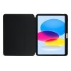 Crong PrimeFolio – Etui iPad 11 (2025) / iPad 10.9” (2022) z podstawką i schowkiem na Apple Pencil (czarny/przezroczysty)