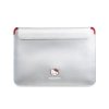 Hello Kitty PU Metal Logo Sleeve - Etui na notebooka 13 / 14 (srebrny)