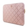 Guess Quilted 4G Sleeve - Etui na notebooka 15 / 16 (różowy)