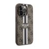 Guess 4G Printed Stripes MagSafe - Etui iPhone 14 Pro Max (Brązowy)