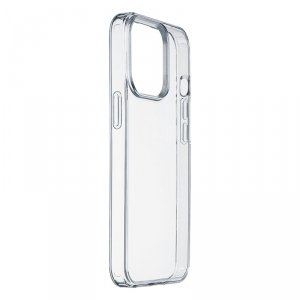 Cellularline Clear Strong - Etui iPhone 15 z ochroną antybakteryjną (przezroczysty)