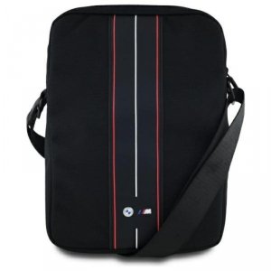 BMW Nylon Red Stripe - Torba na tablet 10 (czarny)