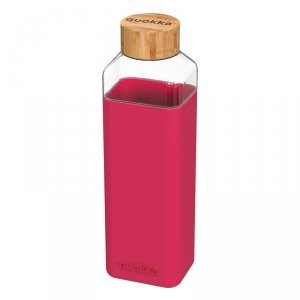 Quokka Storm - Butelka na wodę ze szkła 700 ml (Maroon)
