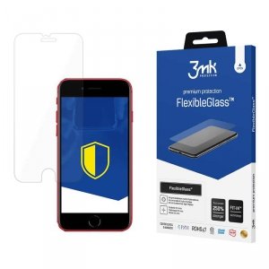 3mk FlexibleGlass - Szkło hybrydowe do iPhone SE 2022/2020 