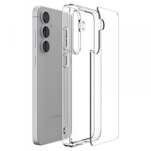 Spigen Ultra Hybrid - Etui do Samsung Galaxy S25 FE (Crystal Clear)