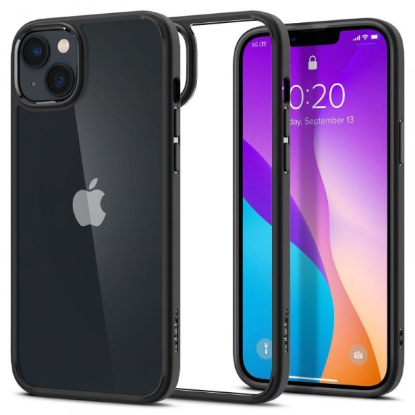 Spigen Ultra Hybrid -  Etui do iPhone 15 Plus / iPhone 14 Plus (Czarny)