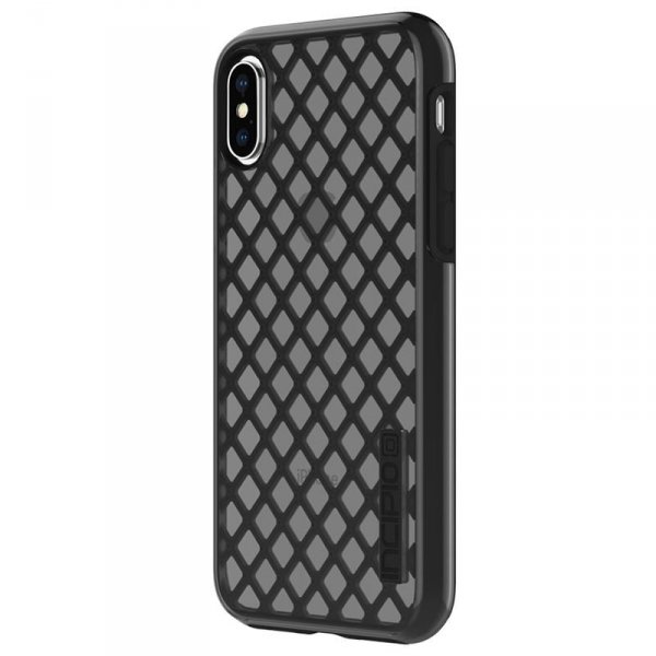 Incipio DualPro Sport - Etui iPhone Xs / X (ciemny przezroczysty)