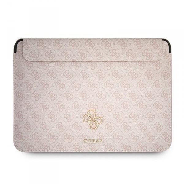Guess 4G Big Metal Logo Computer Sleeve - Etui na notebooka 13&quot; (różowy)