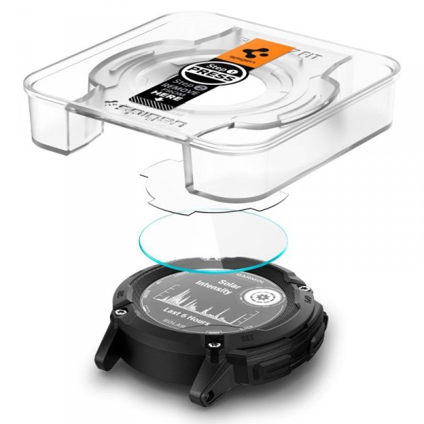 Spigen GLAS.TR EZ FIT 2-Pack - Szkło hartowane do Garmin Instinct 2X Solar (2 szt)