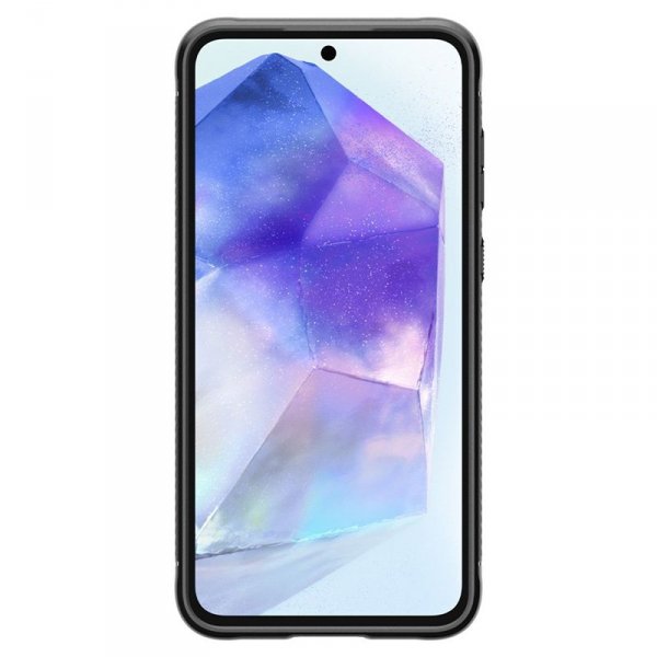 Spigen Rugged Armor - Etui do Samsung Galaxy A55 5G (Matte Black)