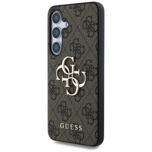 Guess Big 4G Logo Classic Logo - Etui do Samsung Galaxy S25 (brązowy)