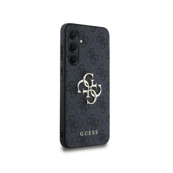 Guess 4G Big Metal Logo - Etui Samsung Galaxy A35 5G (czarny)