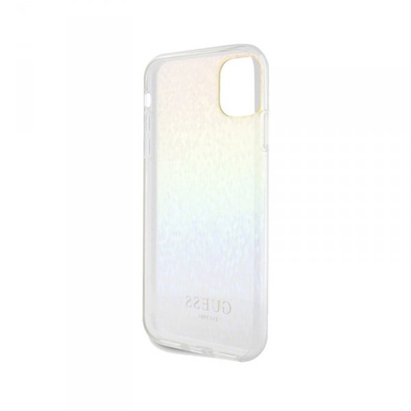 Guess IML Faceted Mirror Disco Iridescent - Etui iPhone 11 (Iridescent)
