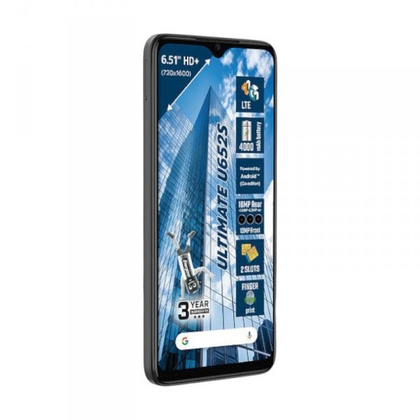 Energizer Ultimate U652S - Smartfon 2GB RAM 64GB 6,51&quot; 4G LTE Dual SIM EU (Czarny)