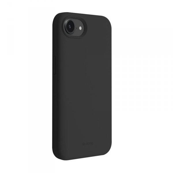 Crong Color Cover Magnetic - Etui iPhone 16e MagSafe (czarny)