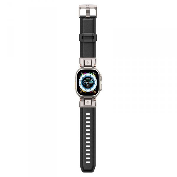 Spigen DuraPro Armor PU - Pasek do Apple Watch 42/44/45/49 mm (czarny)
