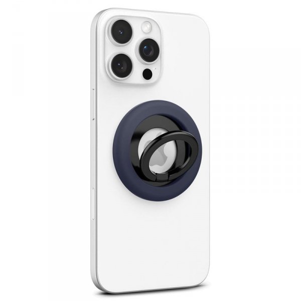 Spigen Nano Pop MagSafe Phone Ring - Magnetyczny uchwyt na palec z funkcją podstawki (Bluberry Navy)